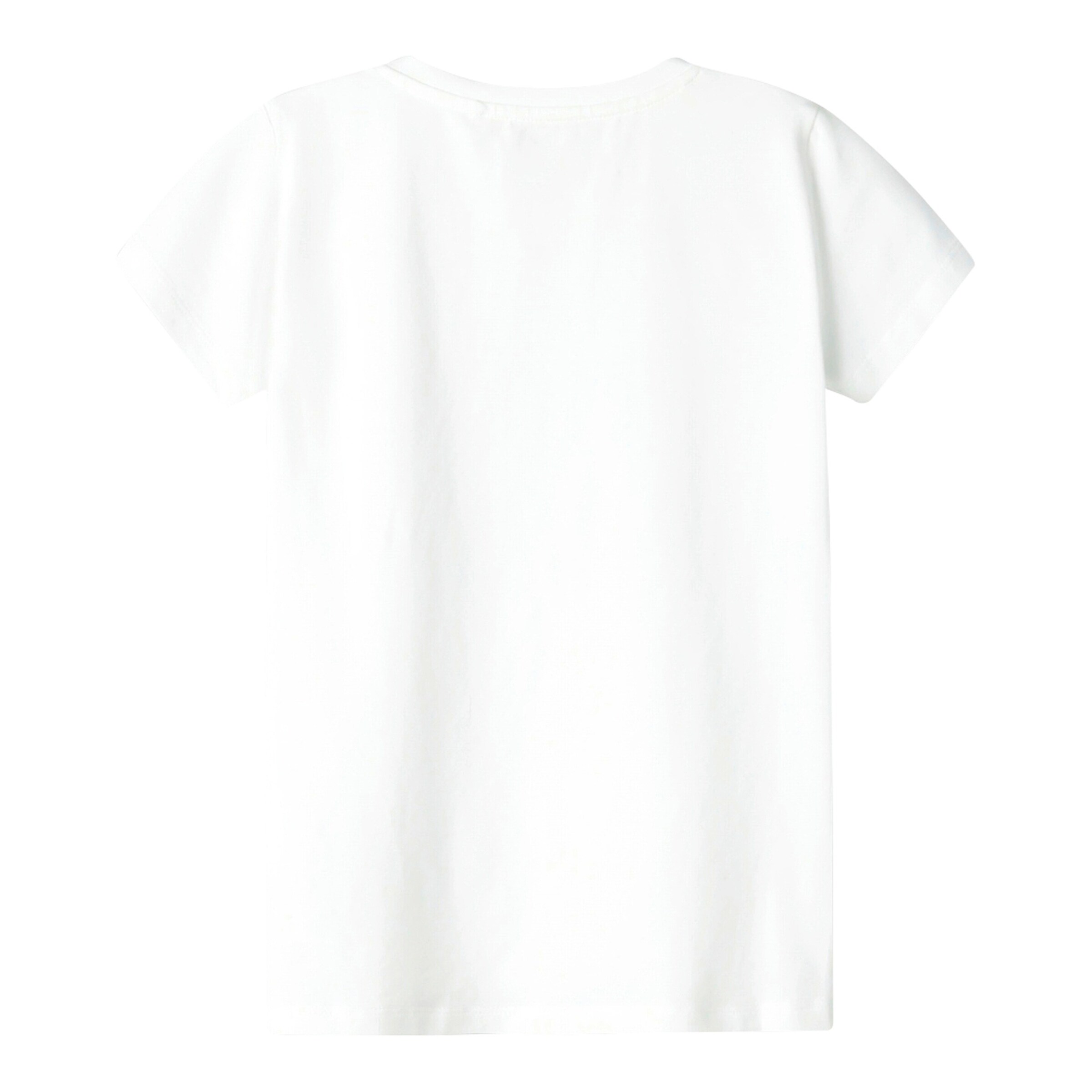 NAME IT T-Shirt Muschel weiß/lila
