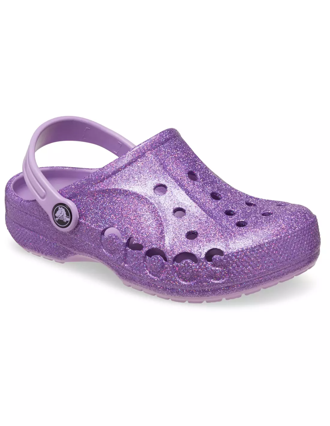 CROCS Baya Glitter Clog Toddler - Sandales & nu-pieds 5PRORCHID