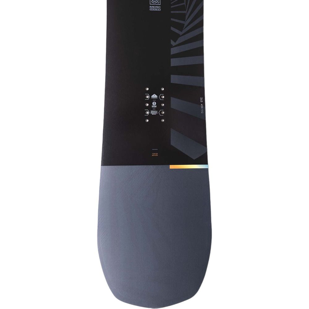 Nidecker MERC - Snowboard all mountain Homme grey/orange/black