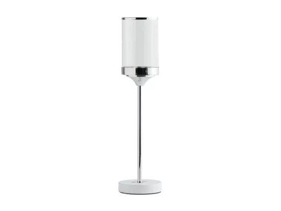 Bougeoir Enlaceso Argent Moyen 47 x 12