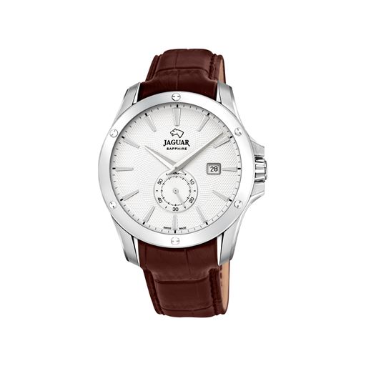 Jaguar J878 Herreur, Brun/Stål, 44 mm