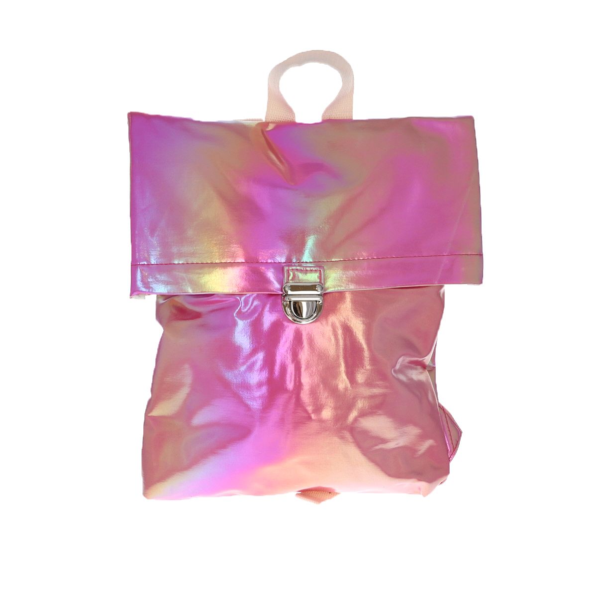 Sac à dos enfant rose à reflets irisés Jolie saison