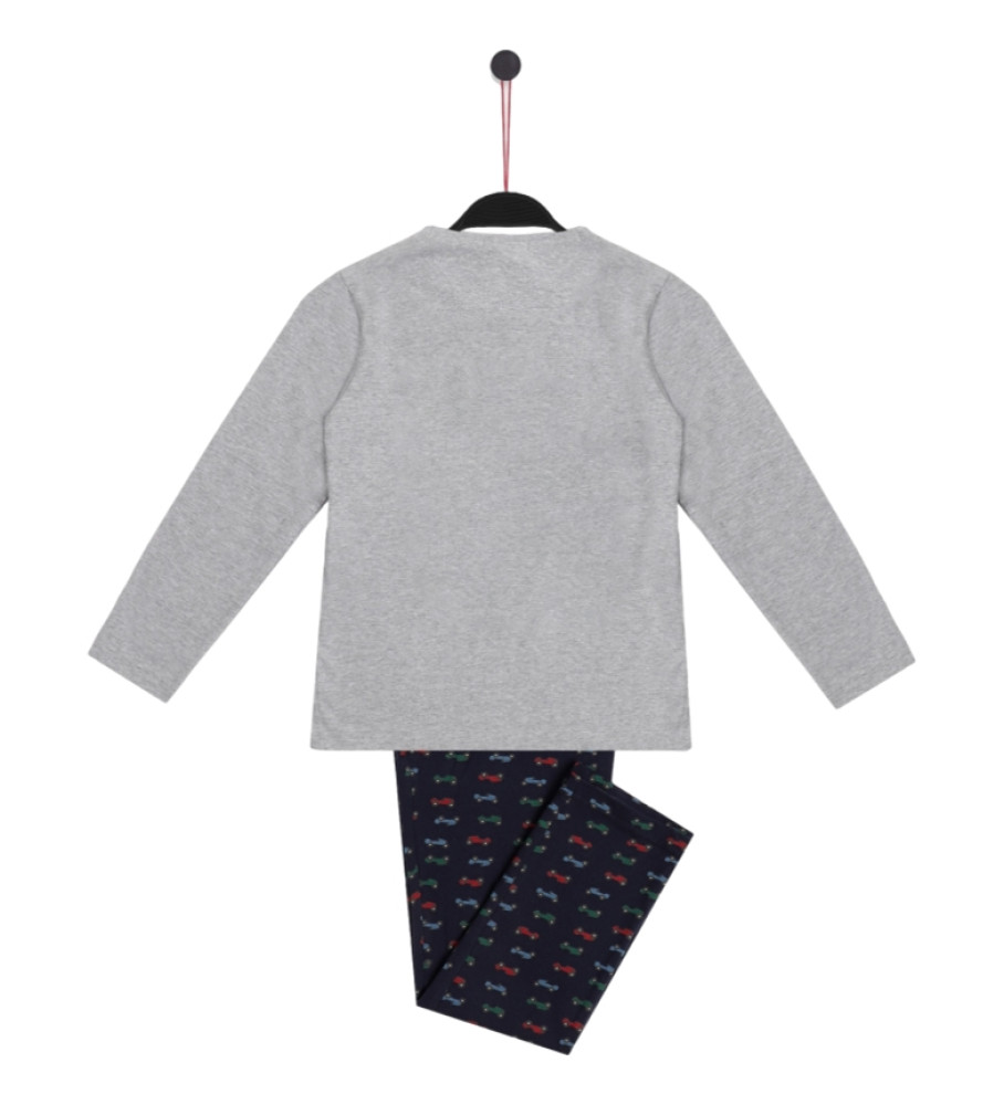 Pijama Admas Gray Vintage Cars