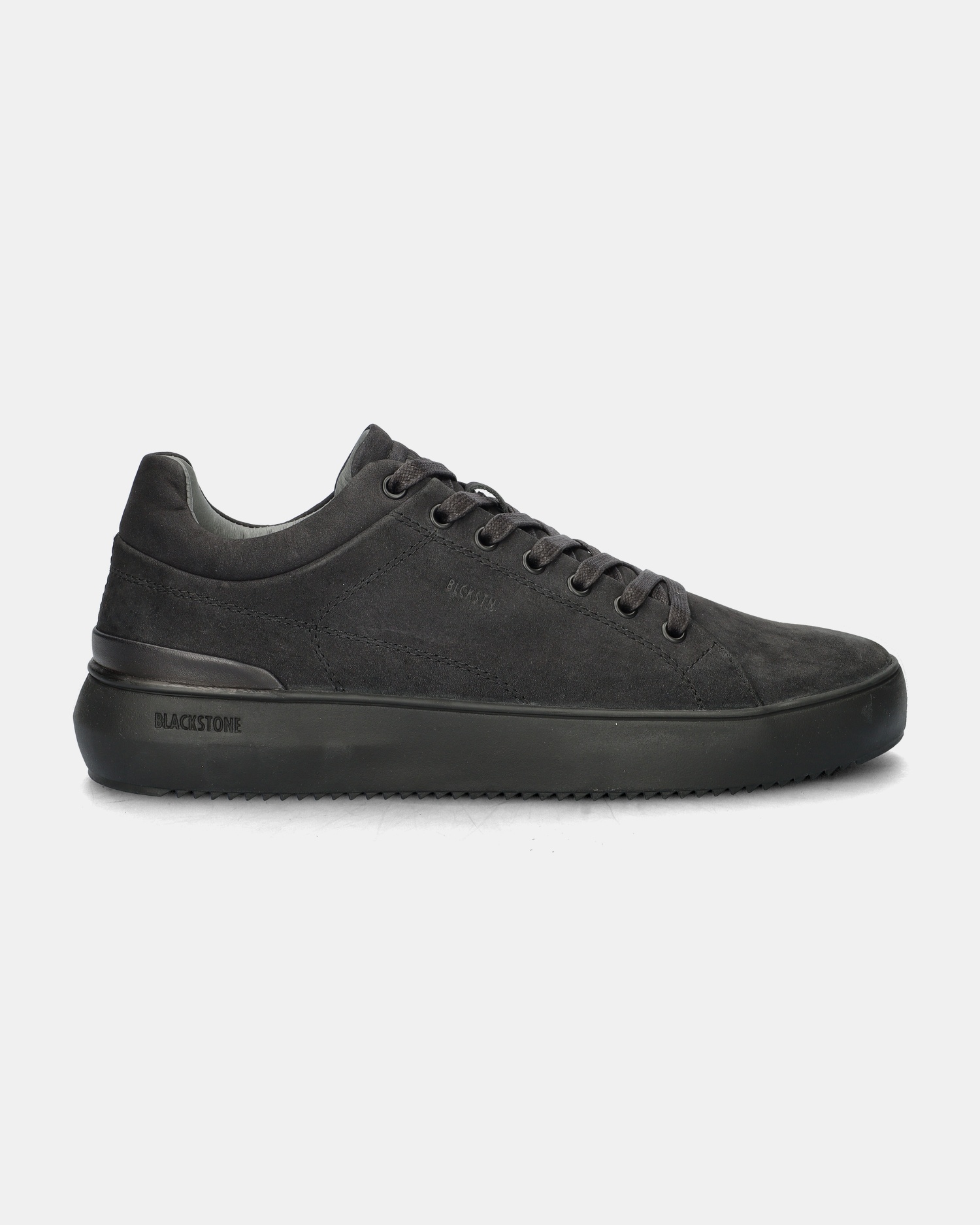 Blackstone Lage sneakers  - zwart