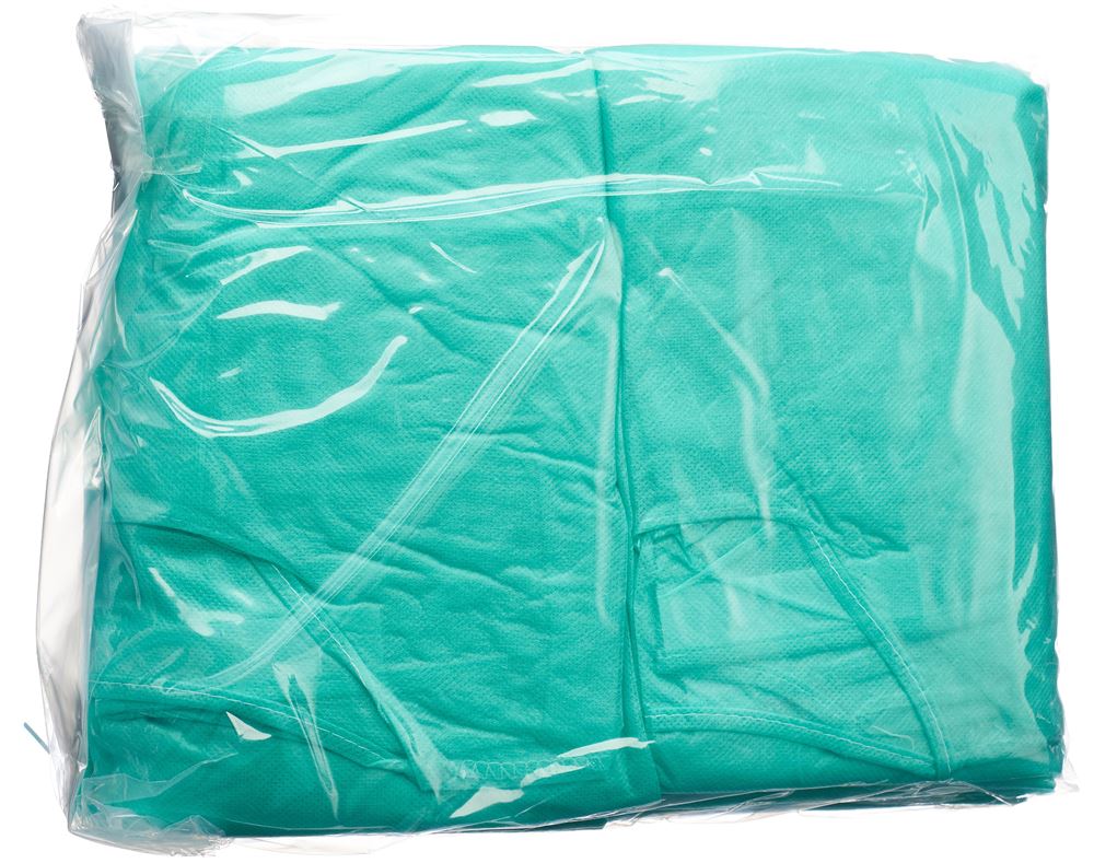 SENTINA Schutzmantel<br>60 Stück, unsteril grün