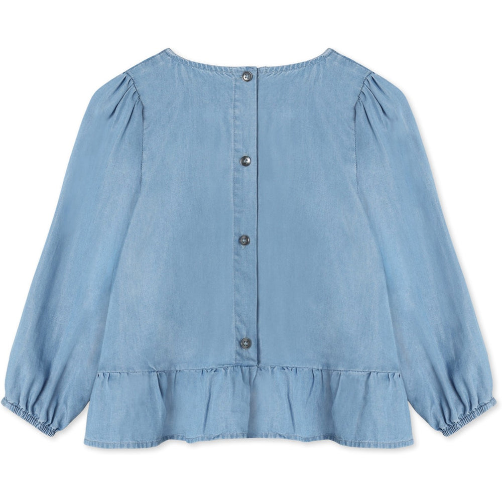 Køb Fliink Medium Denim Blue Helene Ls Bluse