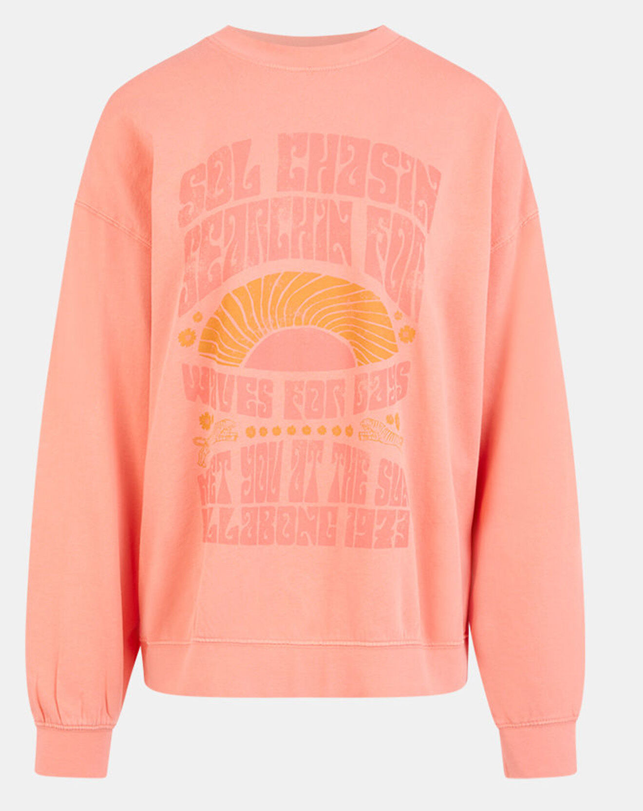 Billabong Sweat Oversize Ride in rose