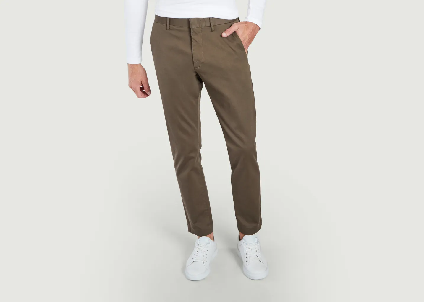 Pantalon chino en coton bio Theo NN07