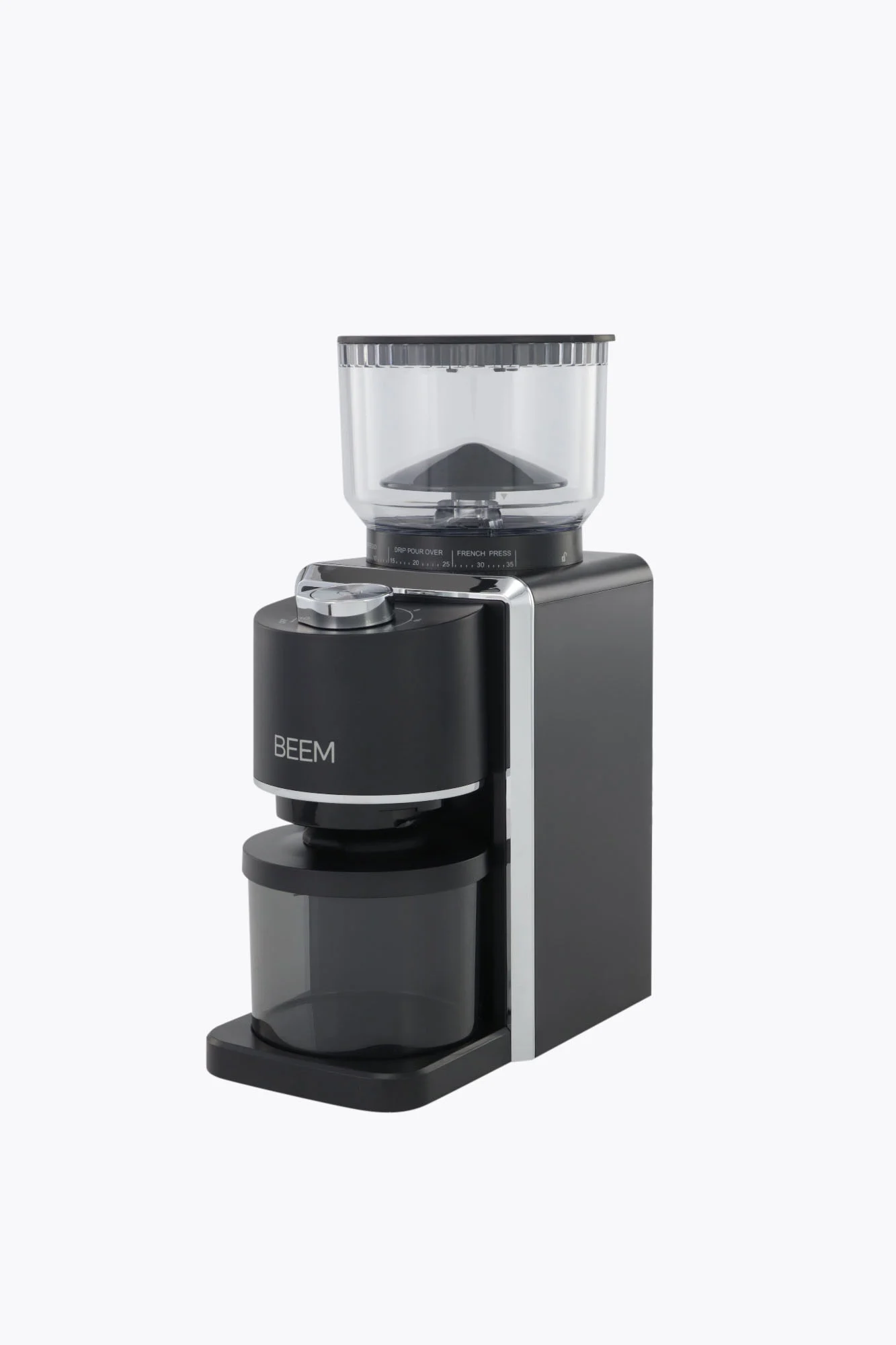 BEEM Kaffeemühle GRIND-Perfect 150W Edelstahl/Schwarz