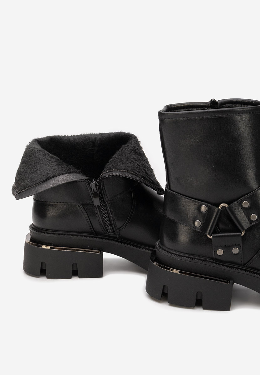 Bottines femme noires Alinoa