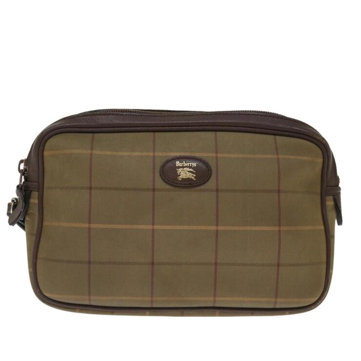 Burberry Vintage Burberry Clutch Beige