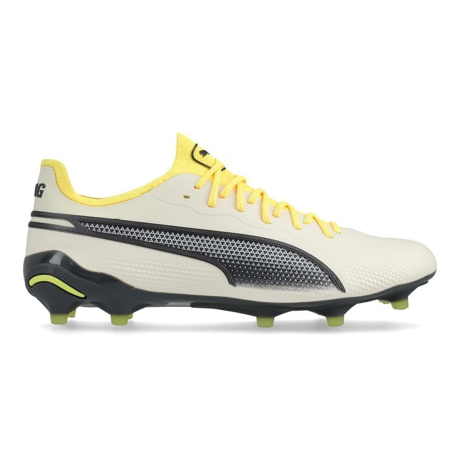 PUMA King Ultimate FG/AG Voltage - Alpine Snow/Gris/Yellow Blaze