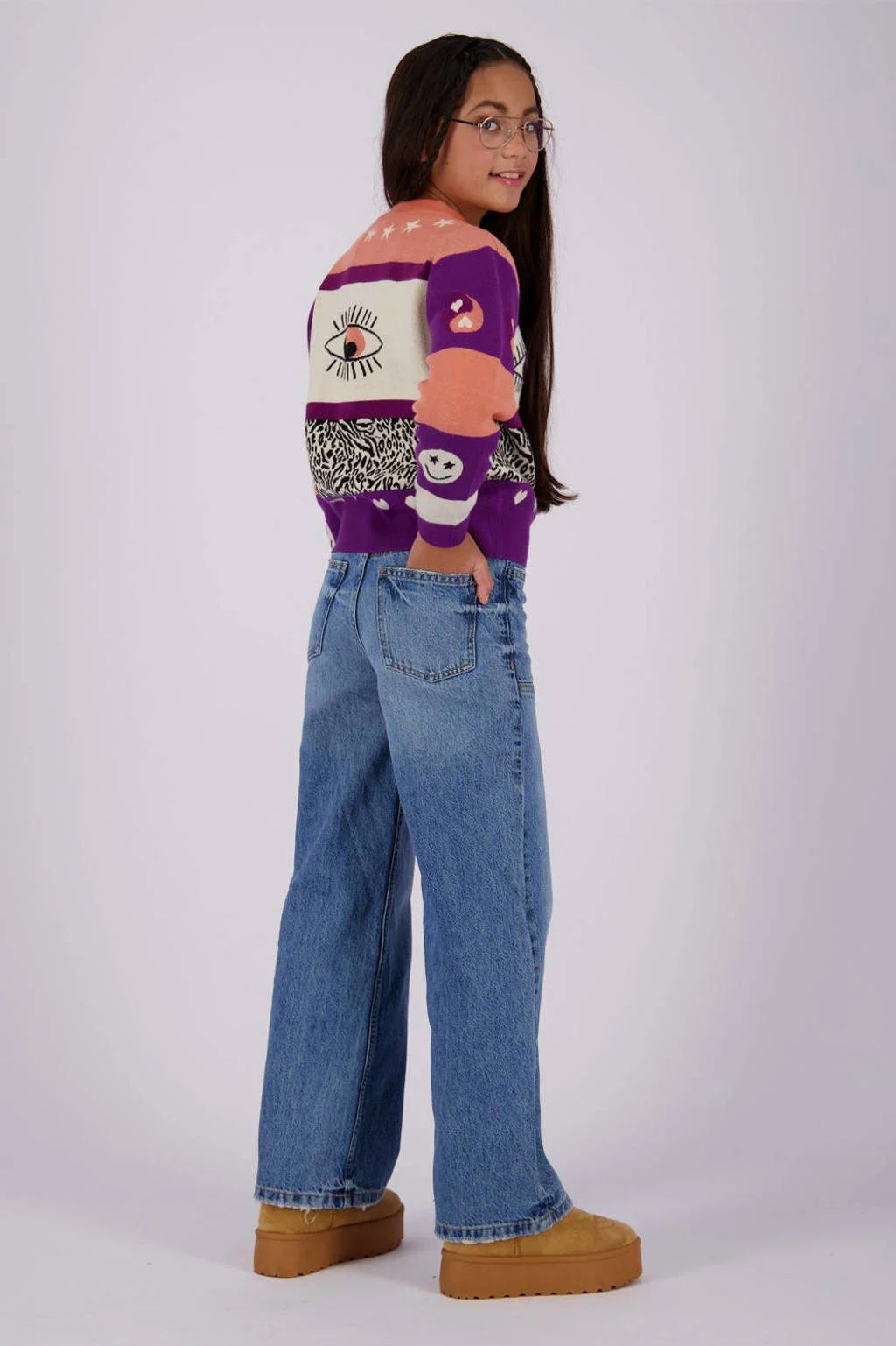 Vingino straight leg jeans Cassie Blue Vintage