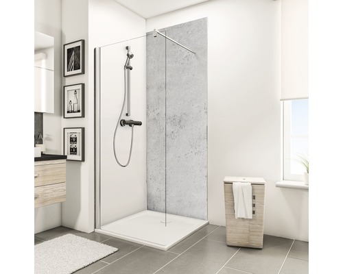 SCHULTE DecoDesign ExpressPlus douchewandpaneel, lichte steenlook, 210 x 120 cm, EP1902221 602