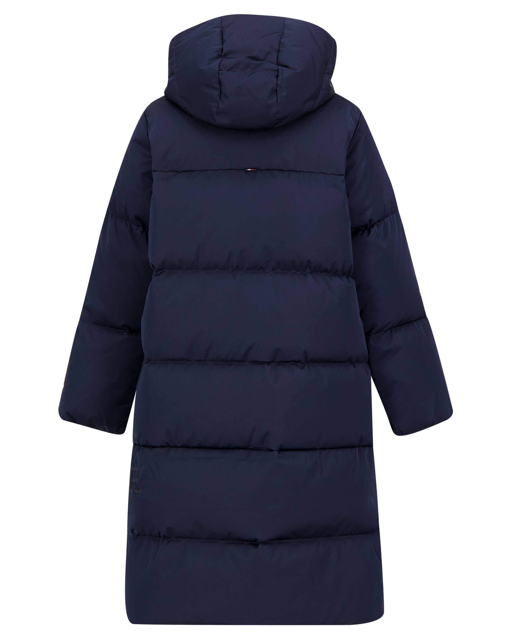 Tommy Hilfiger| Damen Daunenmantel mit Kapuze SATEEN HOODED DOWN MAXI