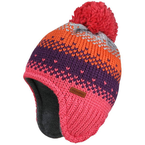maximomaximo   Mini Mütze ausgenäht mit Pompon bratapfel 51