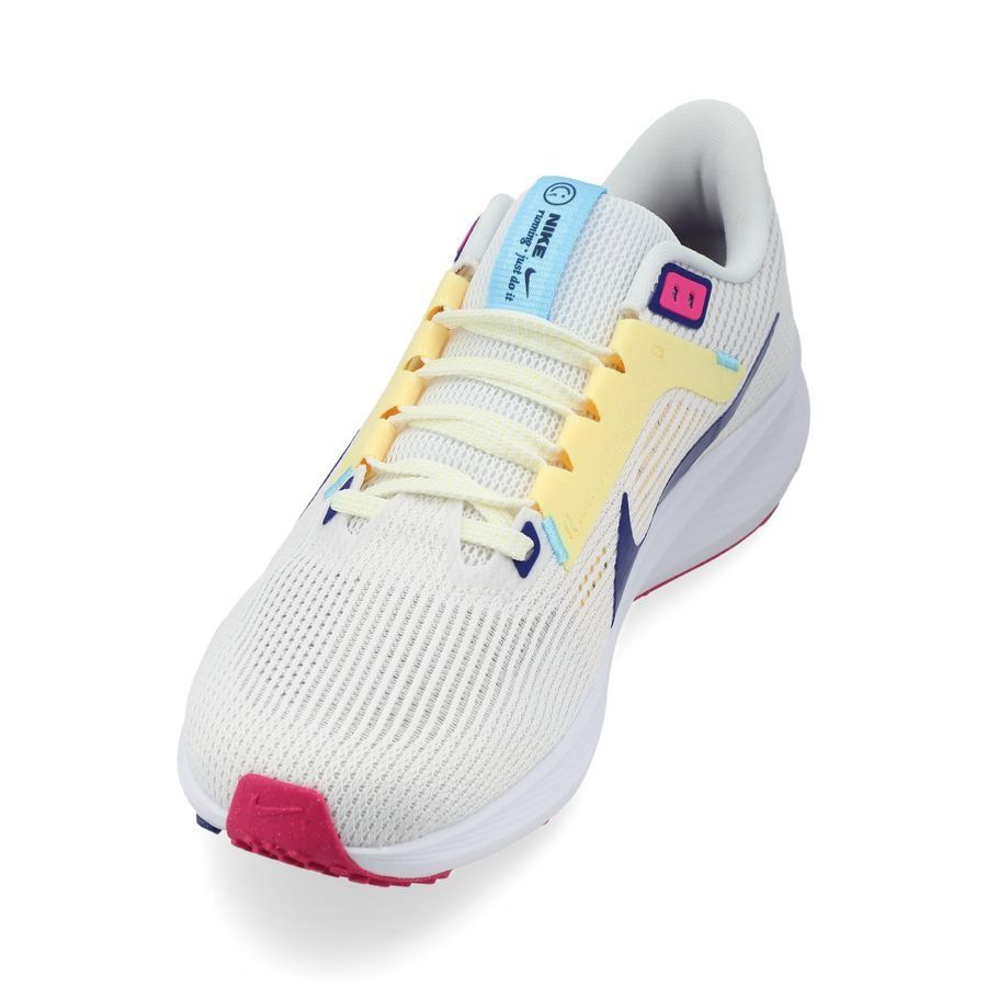 Nike Chaussures de Running Air Zoom Pegasus 40 - Blanc/Bleu Marine/Blanc Femme