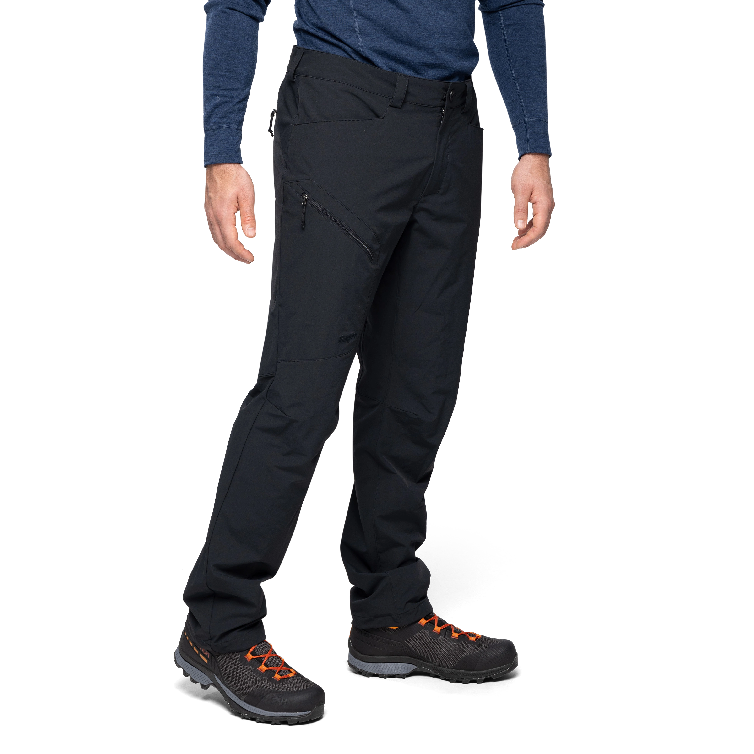 Vaagaa Light Softshell Pants Men Black