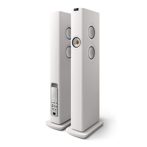 KEF LS60 Wireless – serieuze draadloze hifi-vloerluidspreker Wit