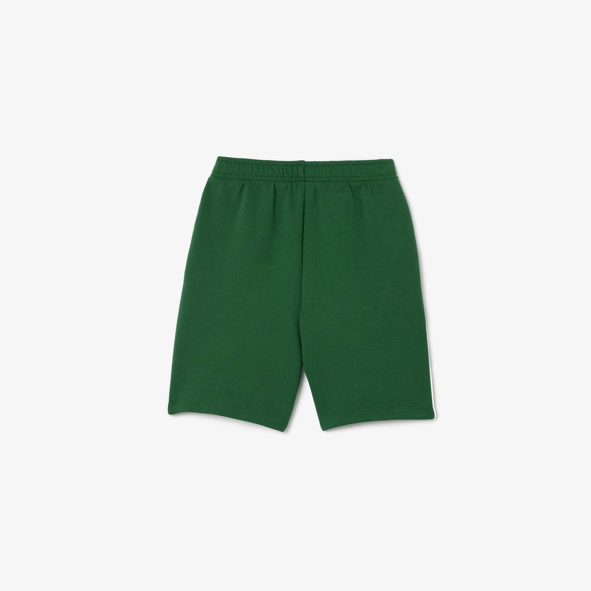 Interlock-Shorts mit Kontraststreifen Hosen - Grün - Lacoste - Kinder