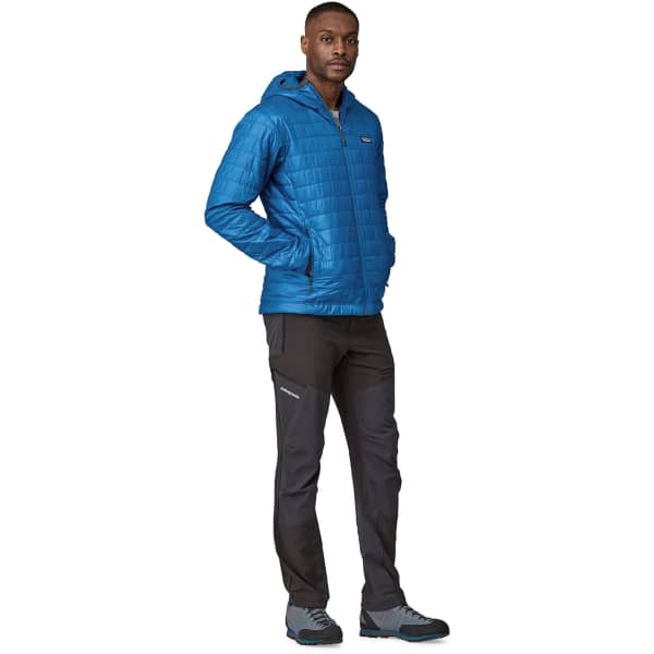 Doudoune randonnée PATAGONIA M'S NANO PUFF HOODY ENDLESS BLUE