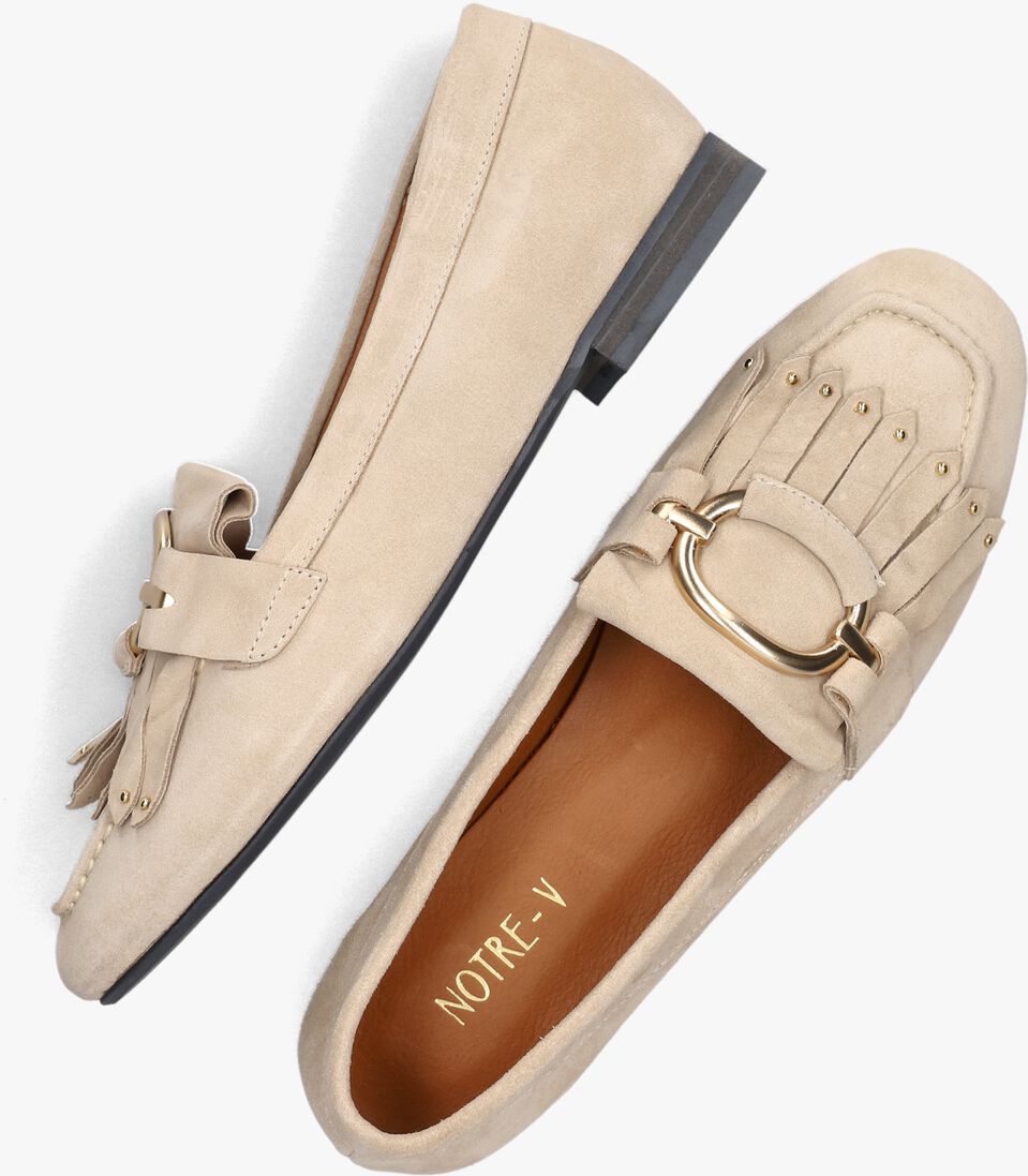 NOTRE-V beige notre-v loafers 5648