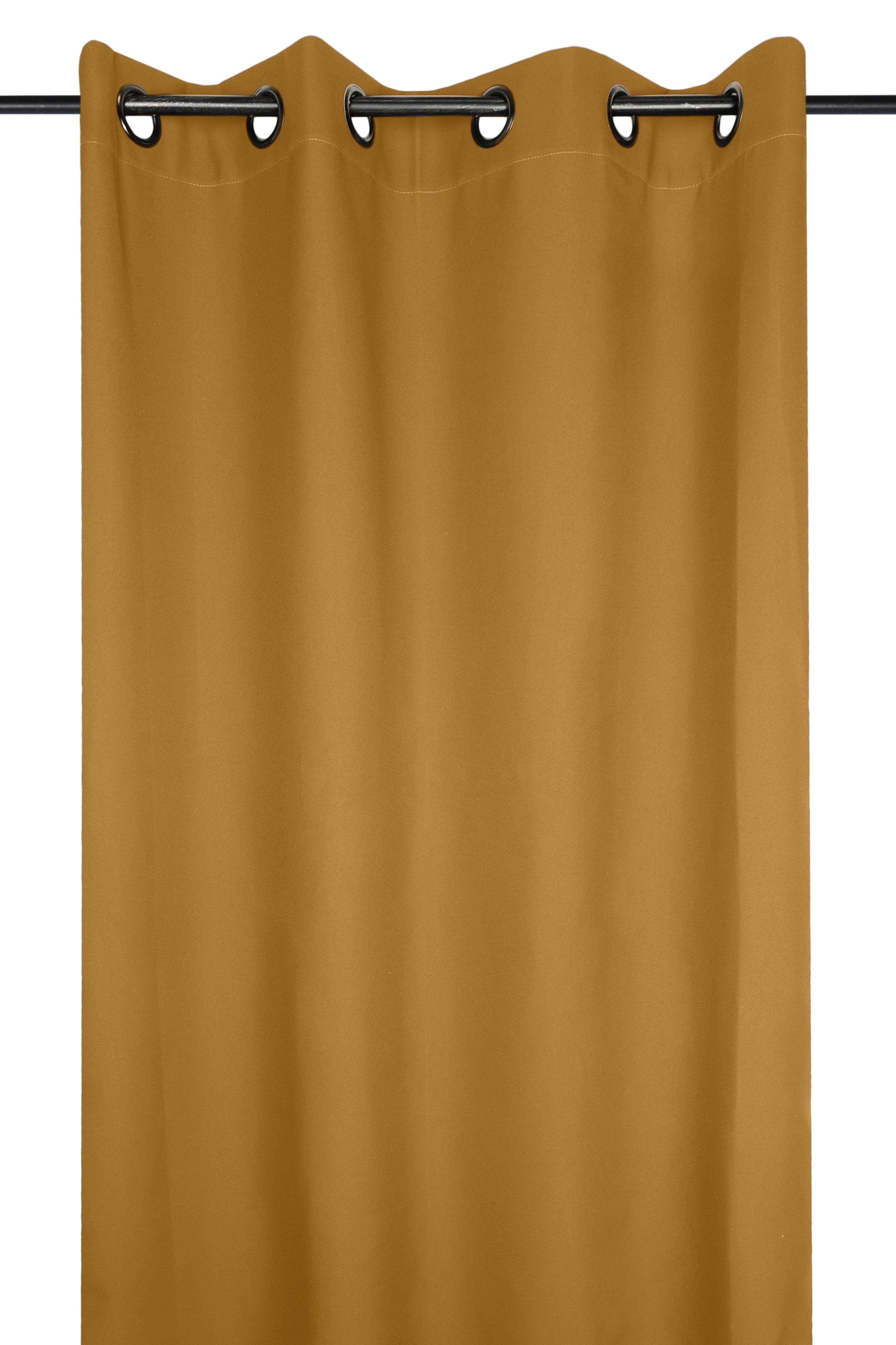 NELSON RIDEAU 135X240CM OEIL CURRY