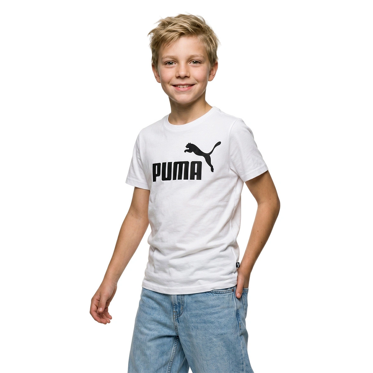 T-Shirt Puma Essentials Logo Criança