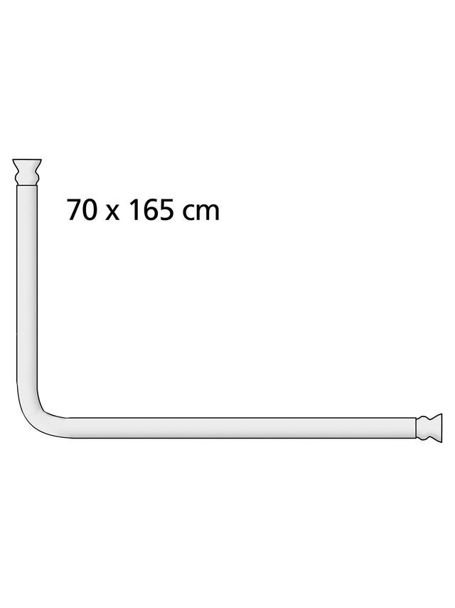 Winkelstange Universal extra stark,variabel, 25 mm