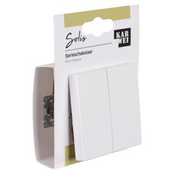 KARWEI Solis serieschakelaar wit