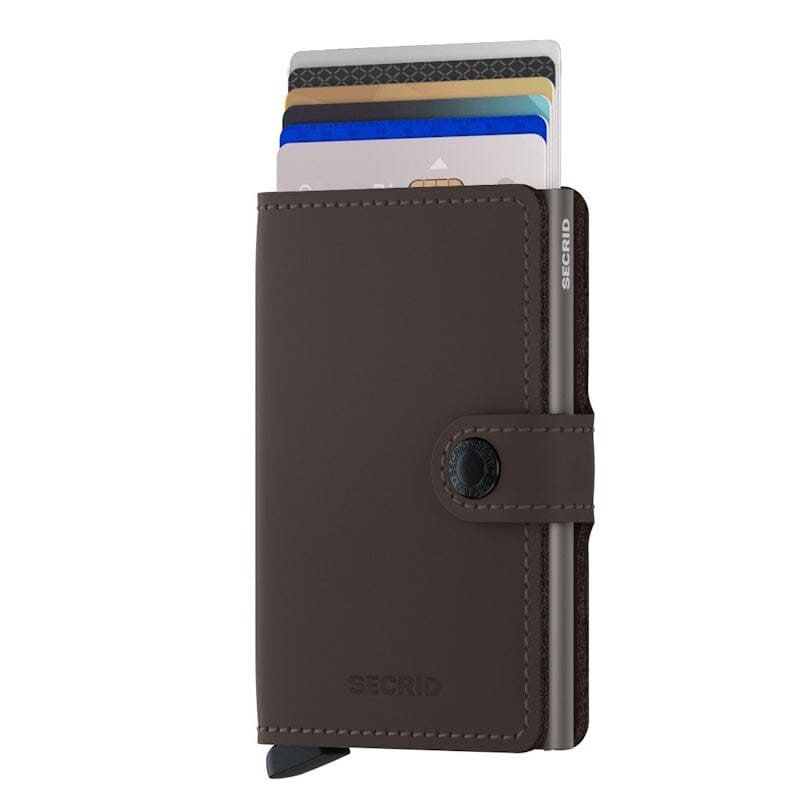 Secrid Mini Wallet Matte Truffle