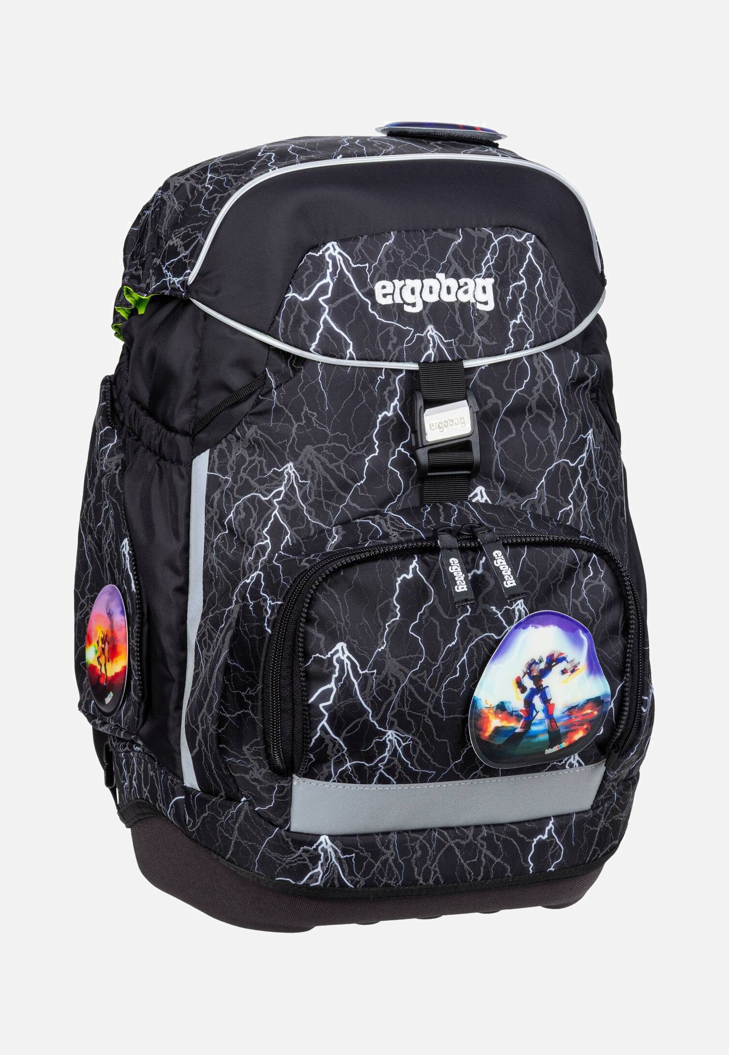 pack Set GLOW Super ReflektBär - Schulranzen