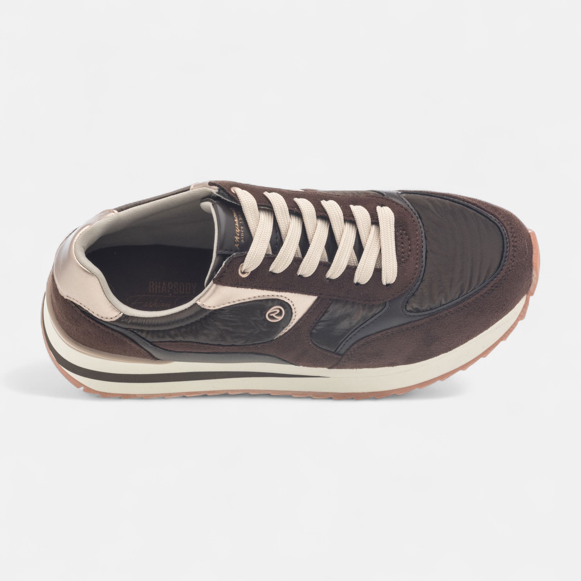 Baskets basses Femme marron
