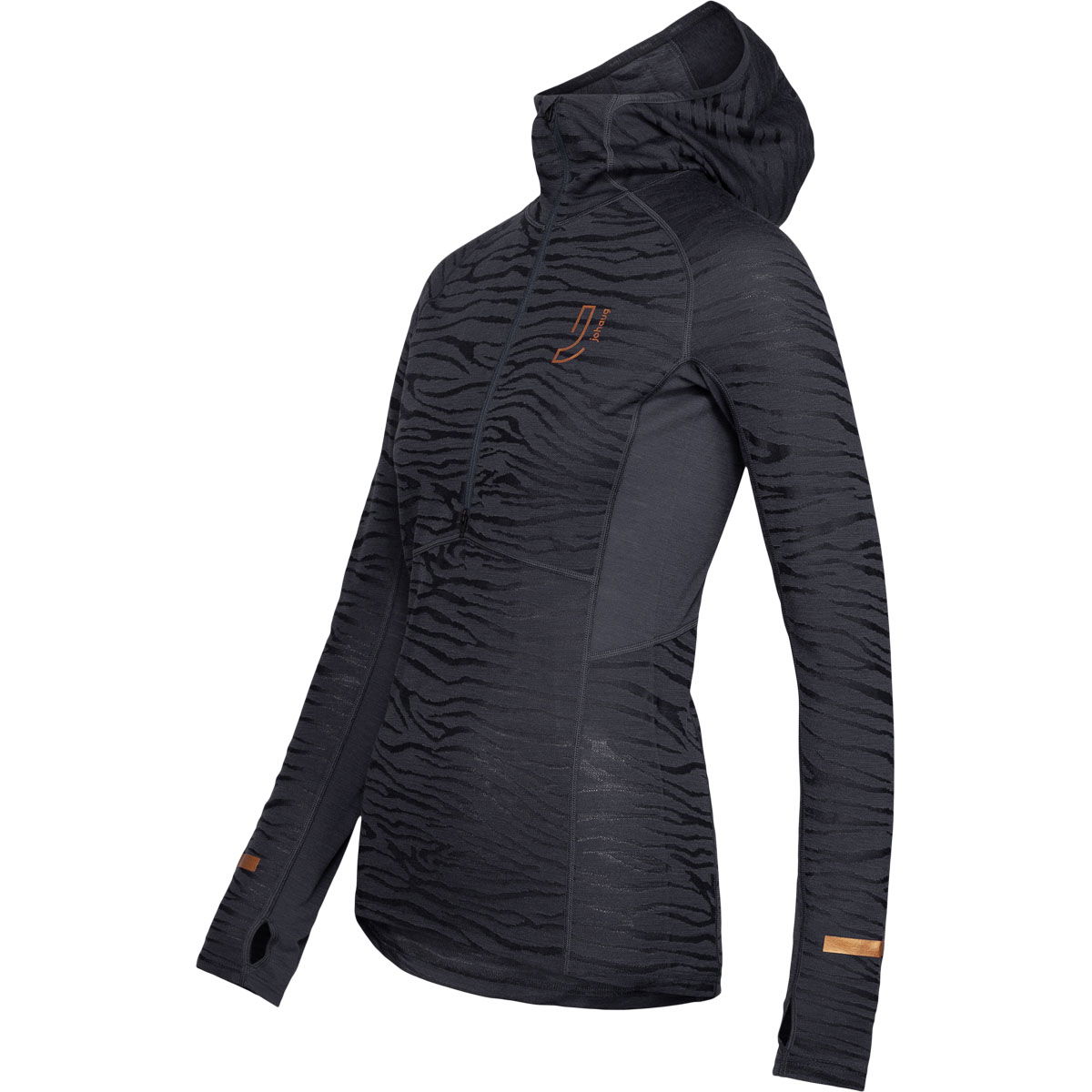 Johaug Advance Tech Hood Merinould Mellemlag Dame