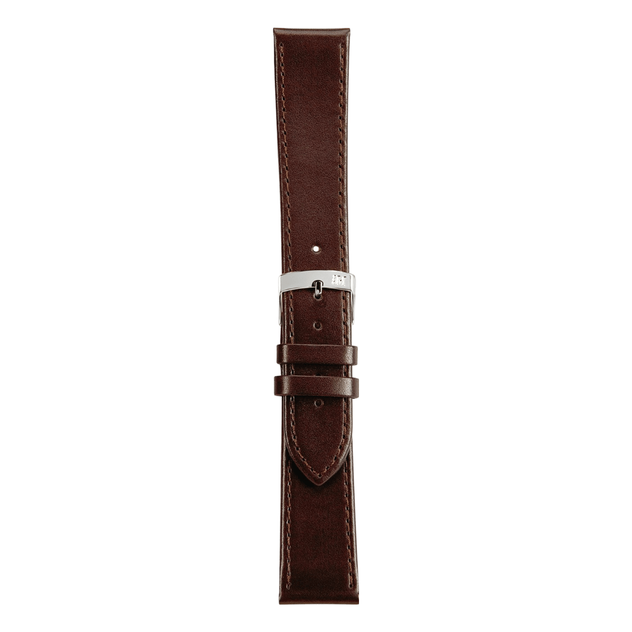 Horlogeband leer bruin 18MM