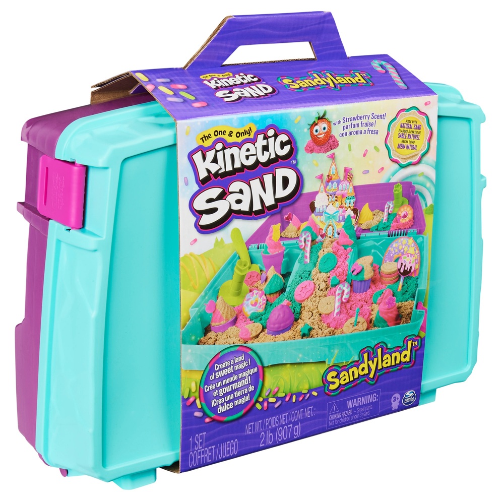 Kinetic Sand Sandyland mit 2 Pfund Kinetic Sand