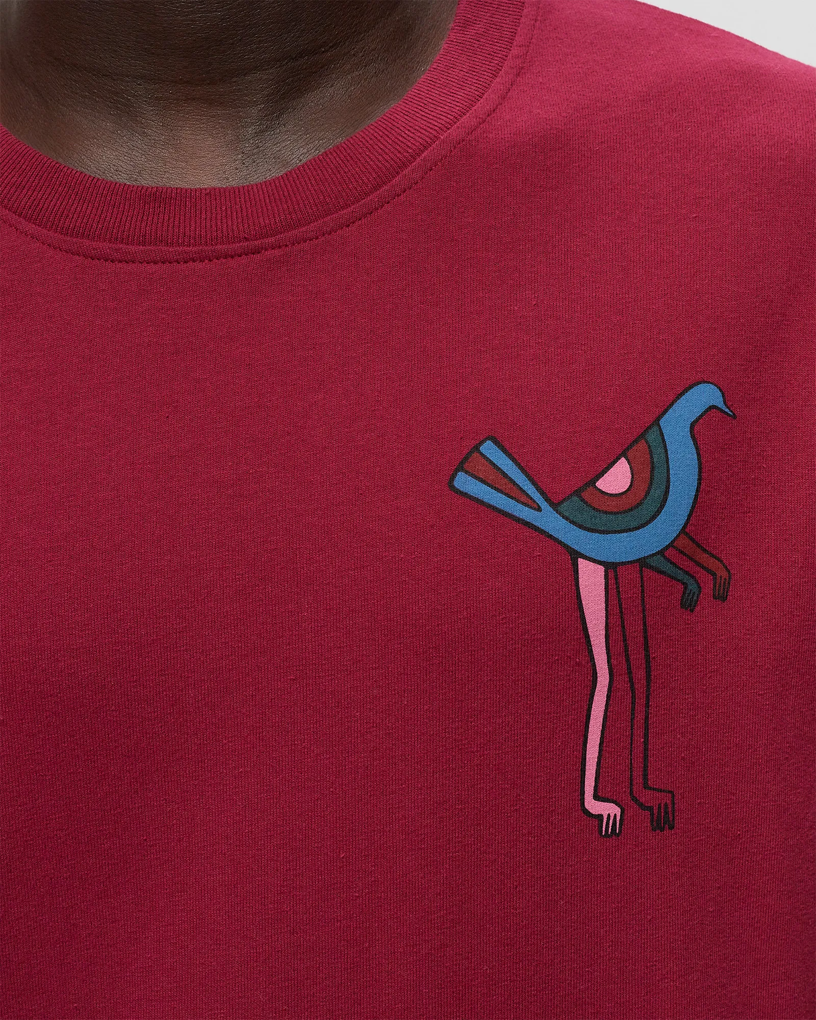 By Parra wine and books long sleeve t-shirt
