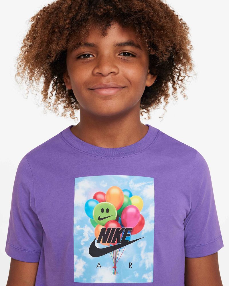 T-shirt Nike Sportswear Violet pour enfant