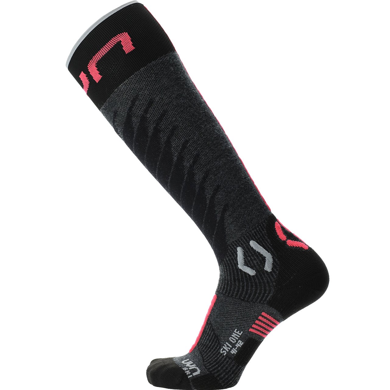 UYN Damen Skisocken ONE MERINO anthracite/pink | UYN Skisocken | UYN | U | MARKEN | XSPO