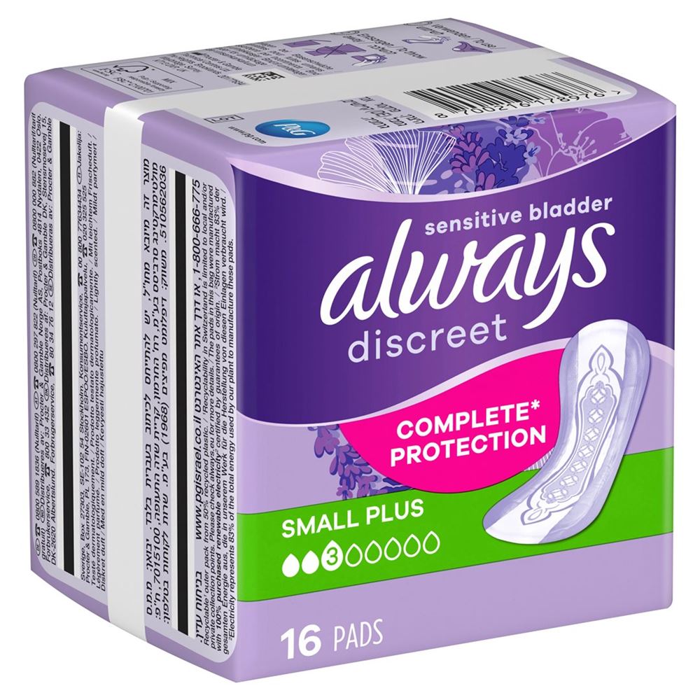 Always Discreet Inkontinenz Small Plus 16 Stk