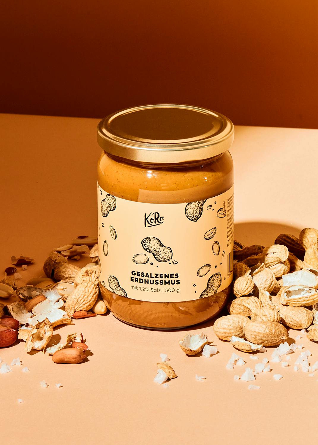 Gesalzenes Erdnussmus 500 g