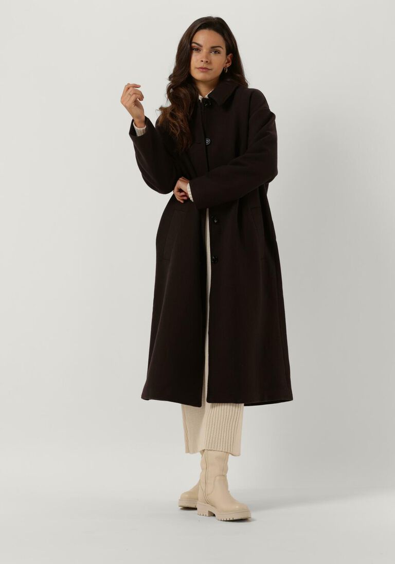 NEO NOIR bruine neo noir mantel anlu coat