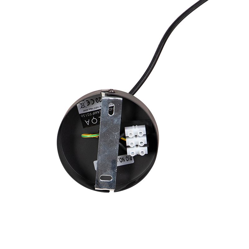 Moderne hanglamp transparant 20 cm - Pallon