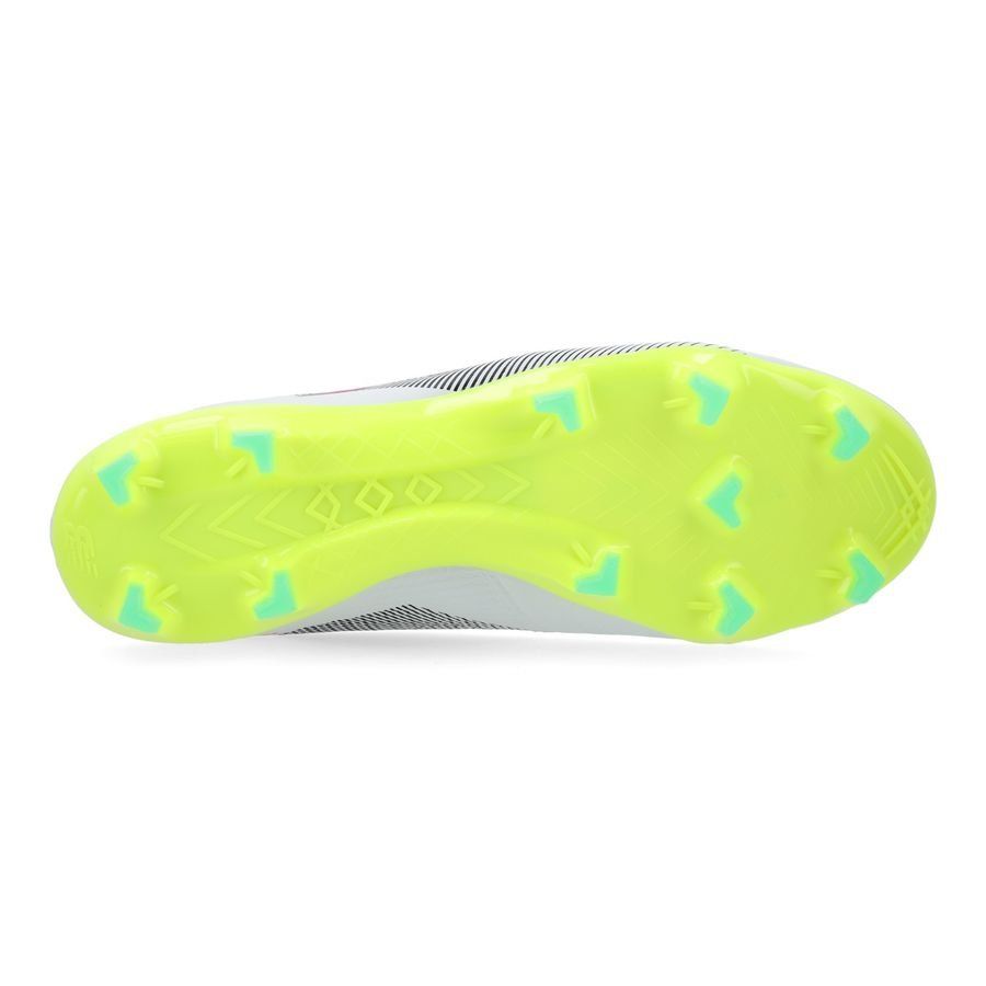 New Balance Furon V7 Destroy FG - Blanc/Violet/Jaune Fluo