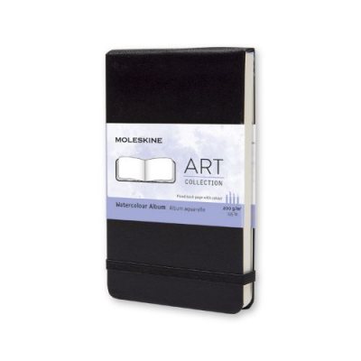 Art Watercolour Album Pocket Black - Moleskine Classic