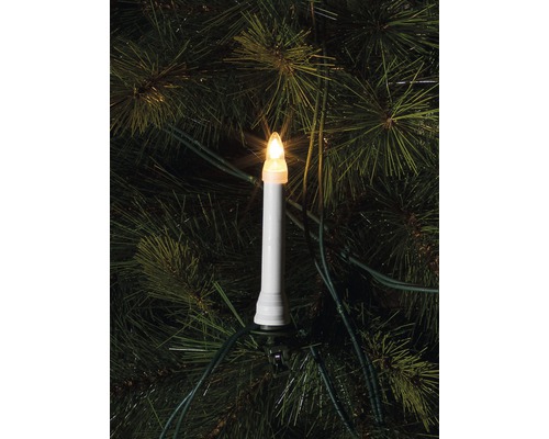 Konstsmide One String kaarslichtketting met 16 LED's, warm wit licht