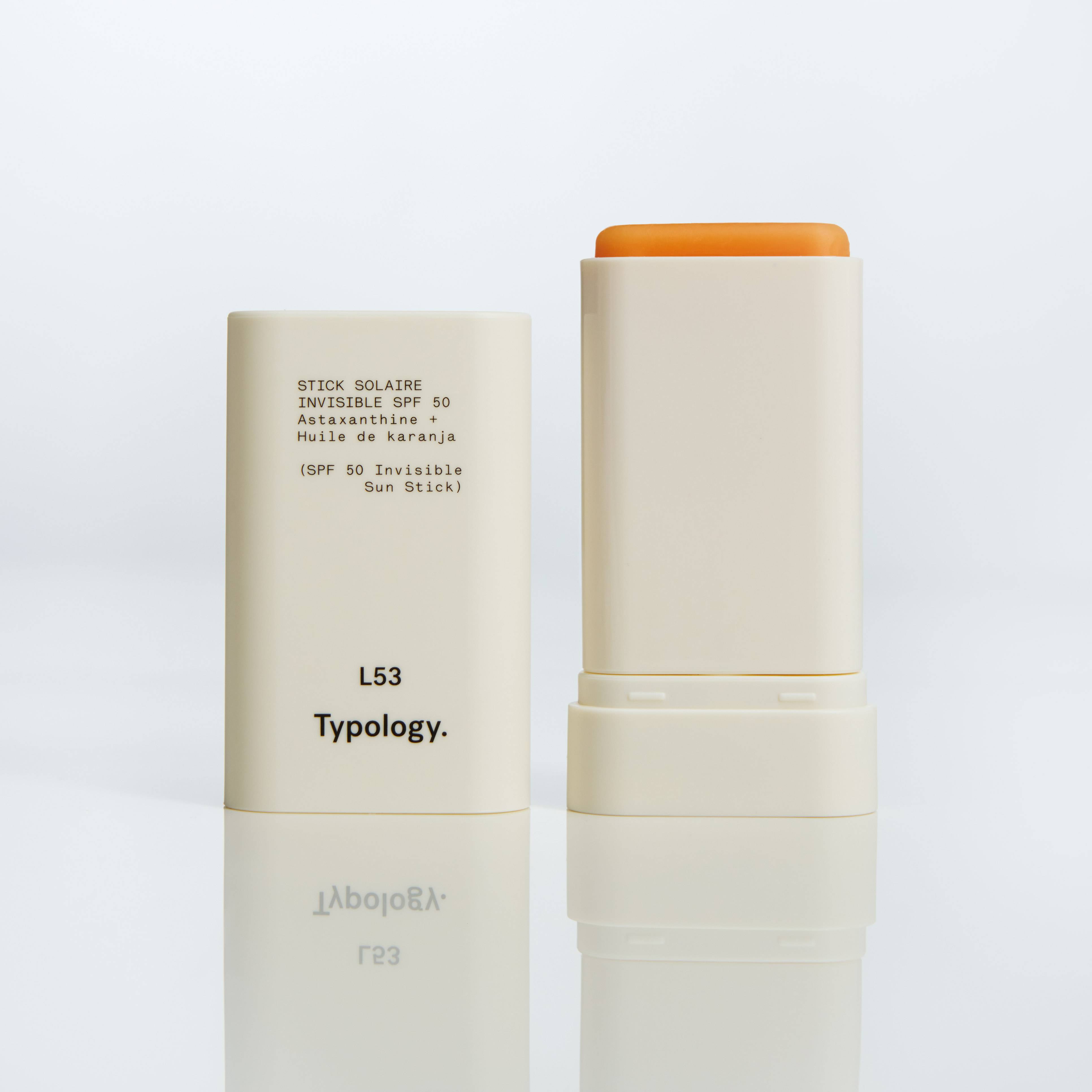 L53 - Stick solaire invisible SPF 50<br>Astaxanthine + Huile de karanja