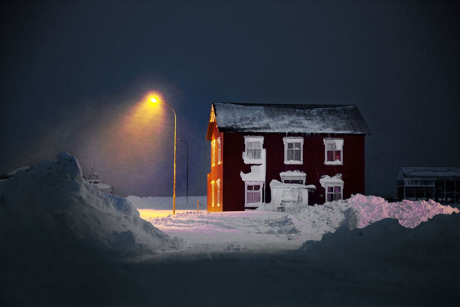 The Old Red House by Christophe Jacrot - Limited Edition. Edition of: 150. Signed.