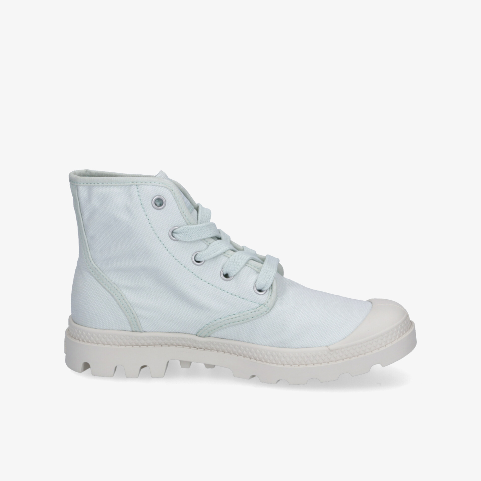 PALLADIUM Pampa High Damen Leinenschuhe mint