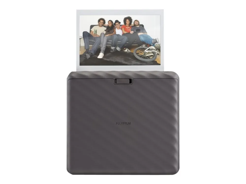 Fujifilm instax Link Wide - Printer - farve - LED - 86 x 108 mm op til 5 udskrifter/min (farve) - kapacitet: 10 fotos - Bluetooth 4.2 LE - mokkagrå